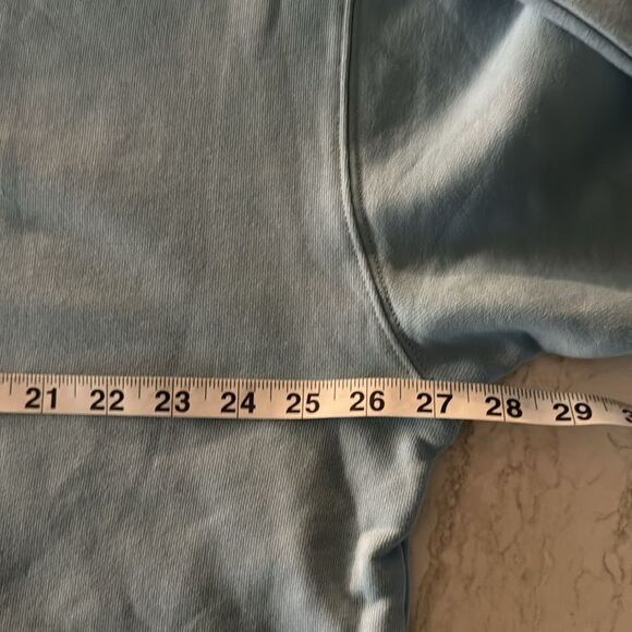 NWOT Men's Hotel Homme Femme Light Blue Graphic Hoodie Size XL - Picture 6 of 8